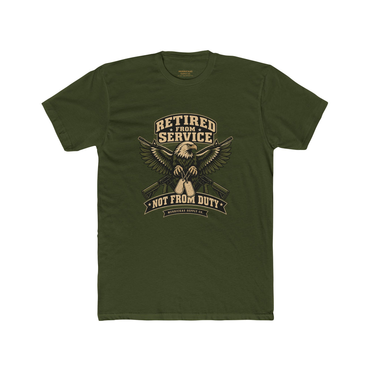 Retired From Service Not From Duty T-Shirt