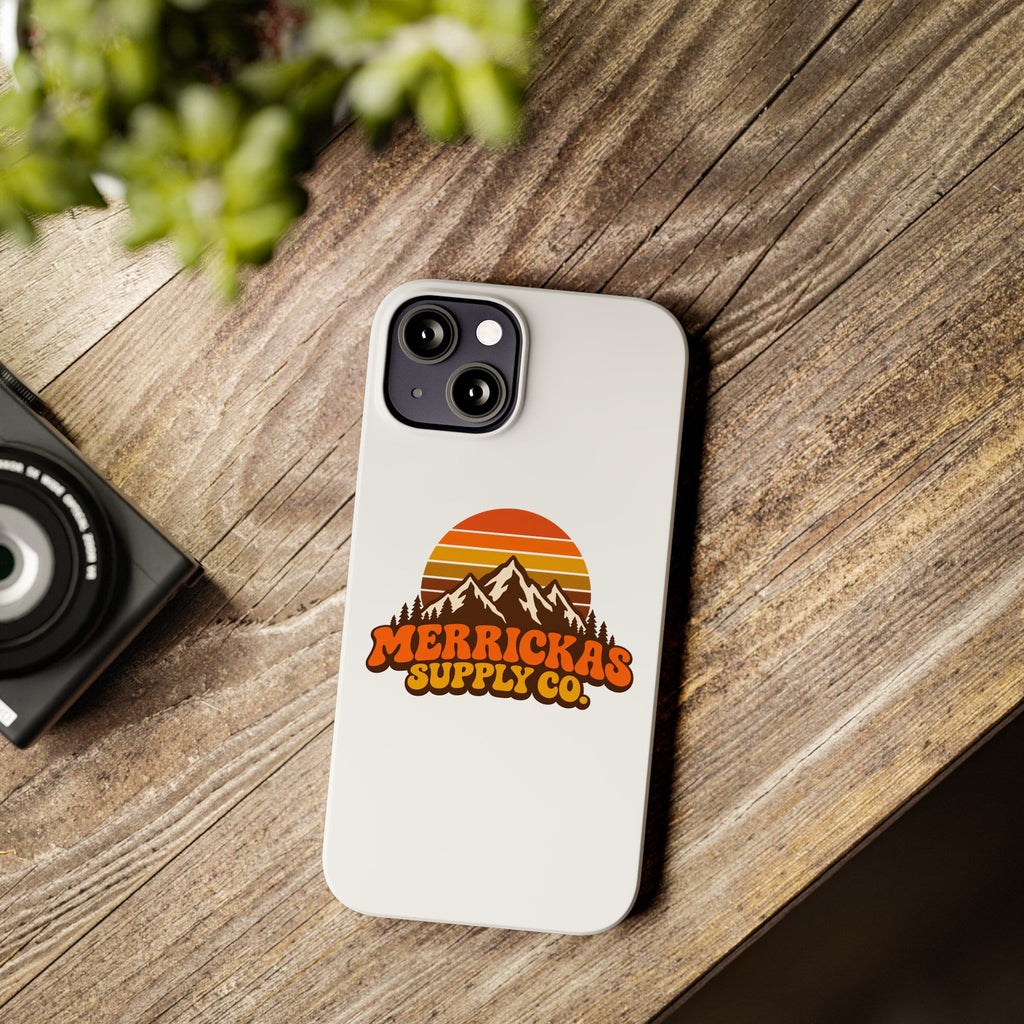Merrickas Retro Sunset Mountain Phone Case
