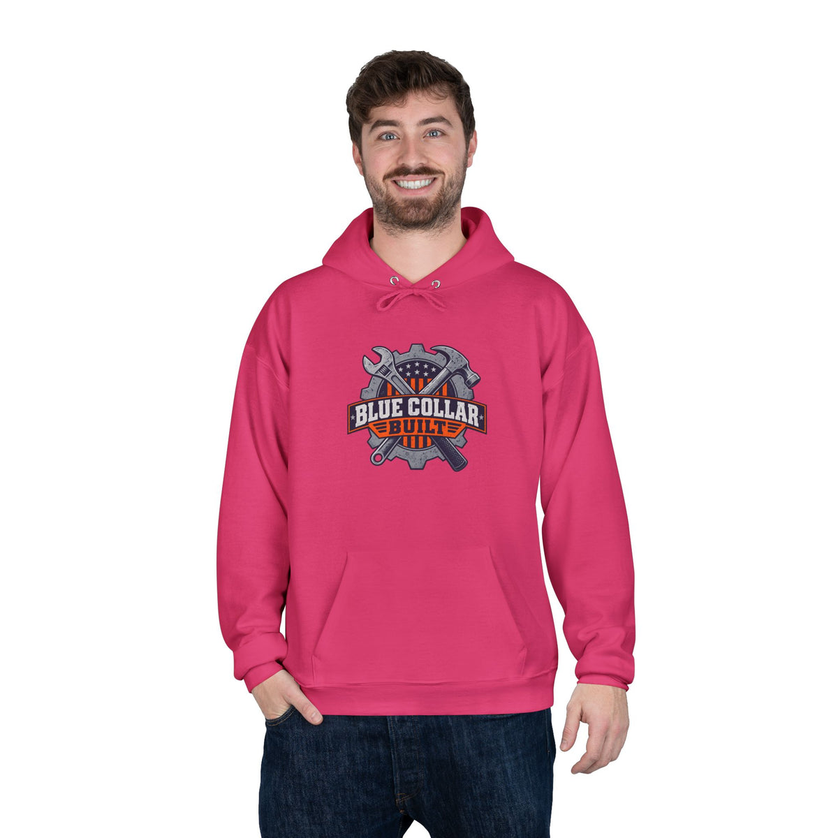 Blue Collar Built Hoodie