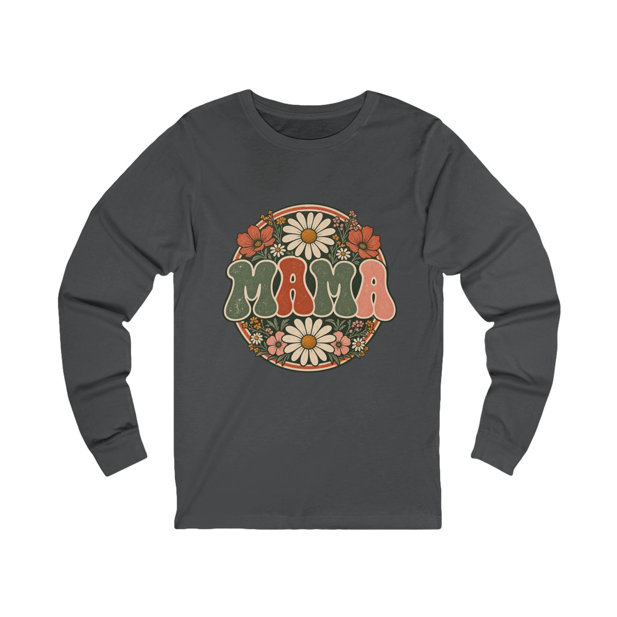 Mama Wildflower Long Sleeve Tee