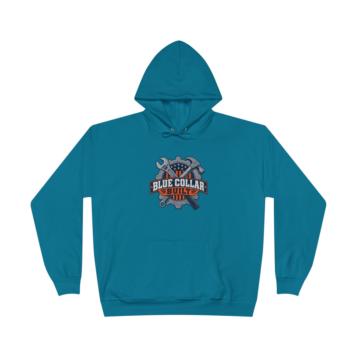 Blue Collar Built Hoodie