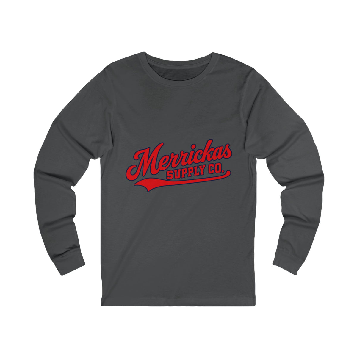 Merrickas Classic Script Long Sleeve Tee