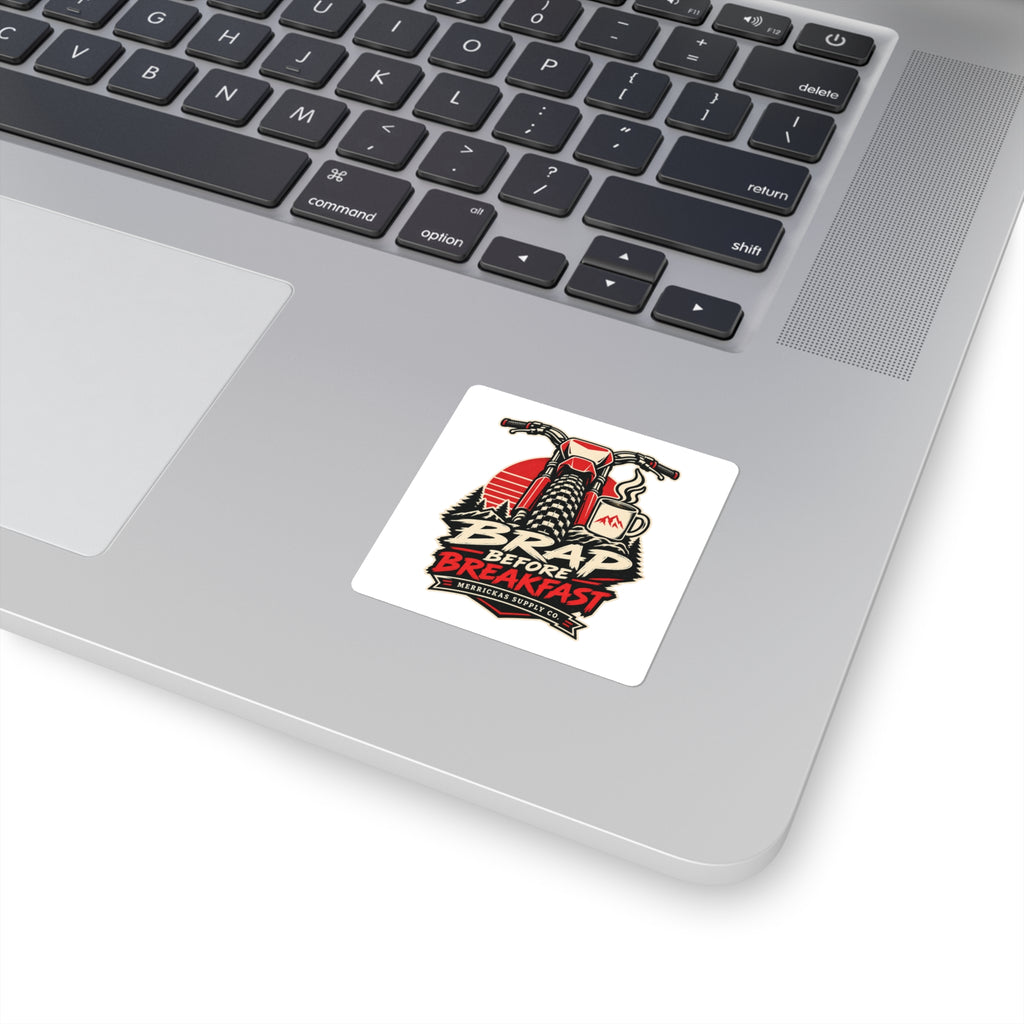 Brap Before Breakfast Sticker