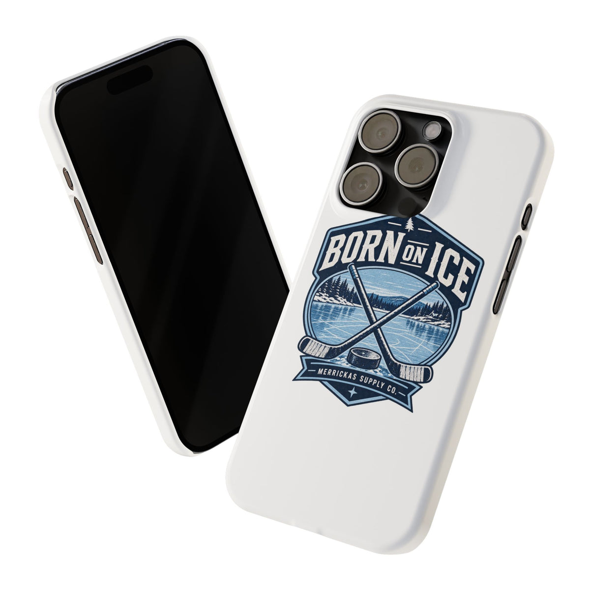 Born On Ice Phone Case