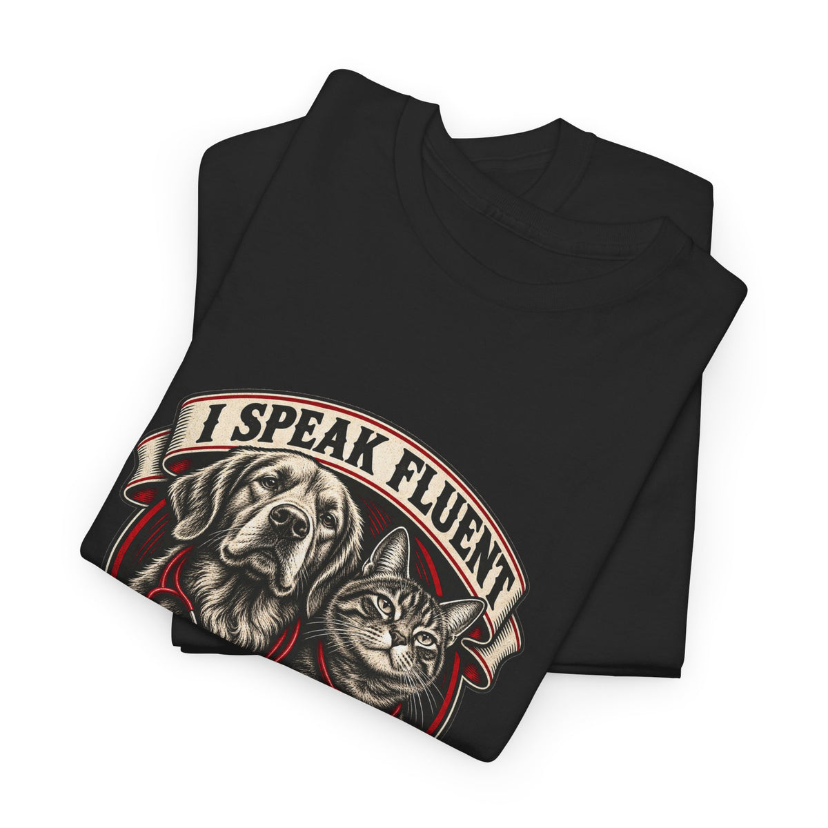 I Speak Fluent Bark And Meow Classic Tee