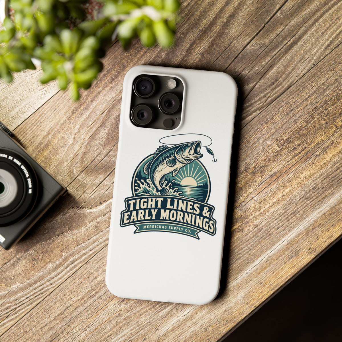 Tight Lines & Early Mornings Phone Case