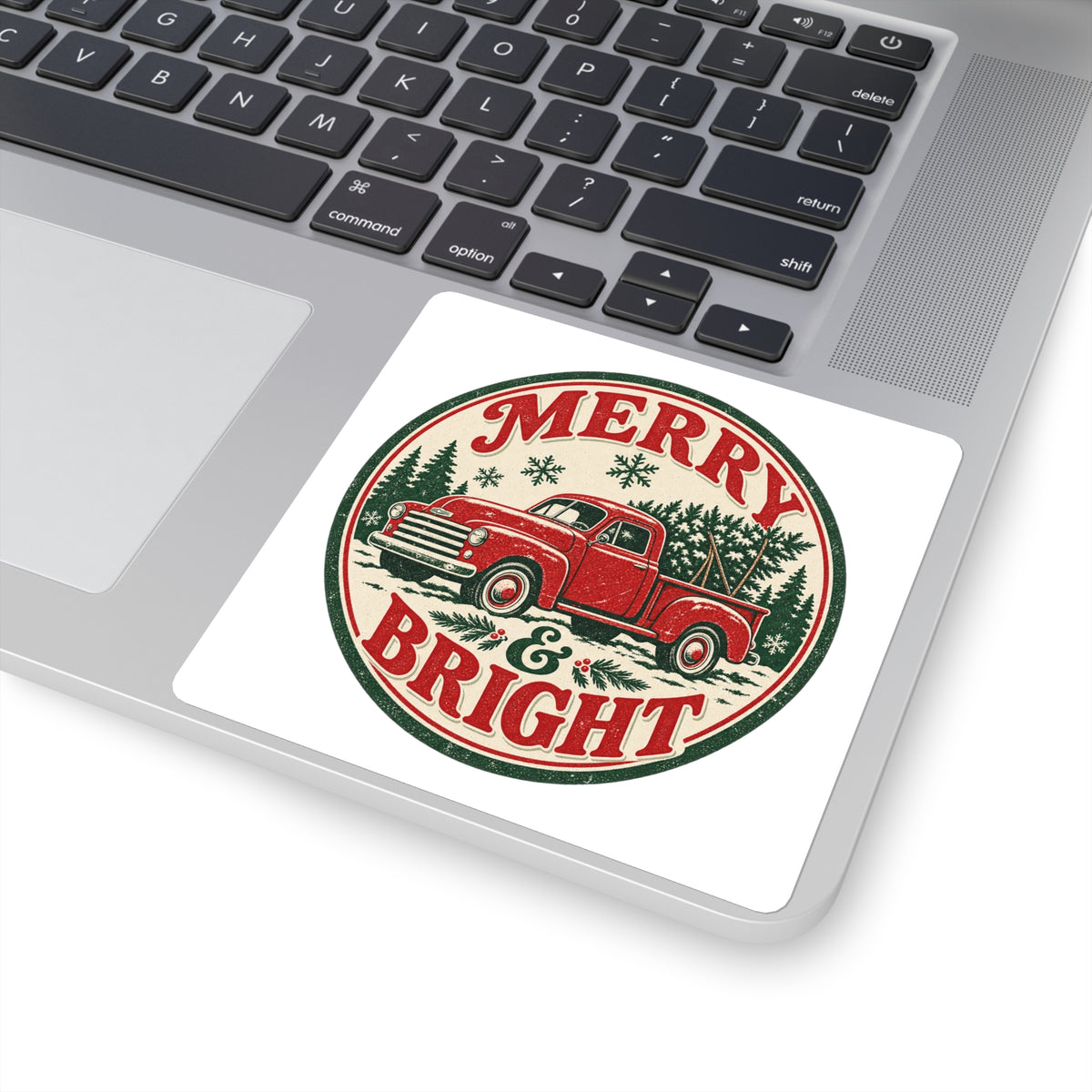 Merry & Bright Sticker