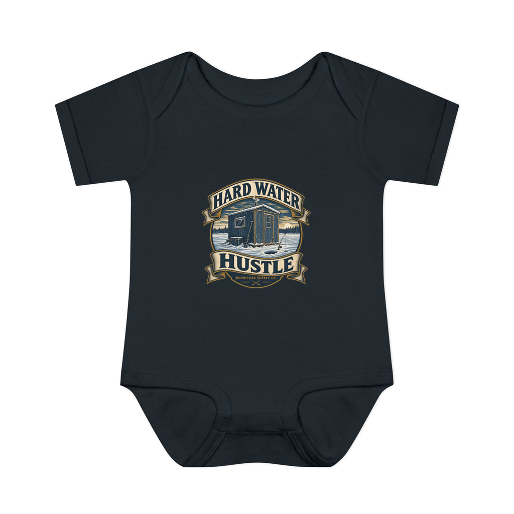 Hard Water Hustle Baby Onesie