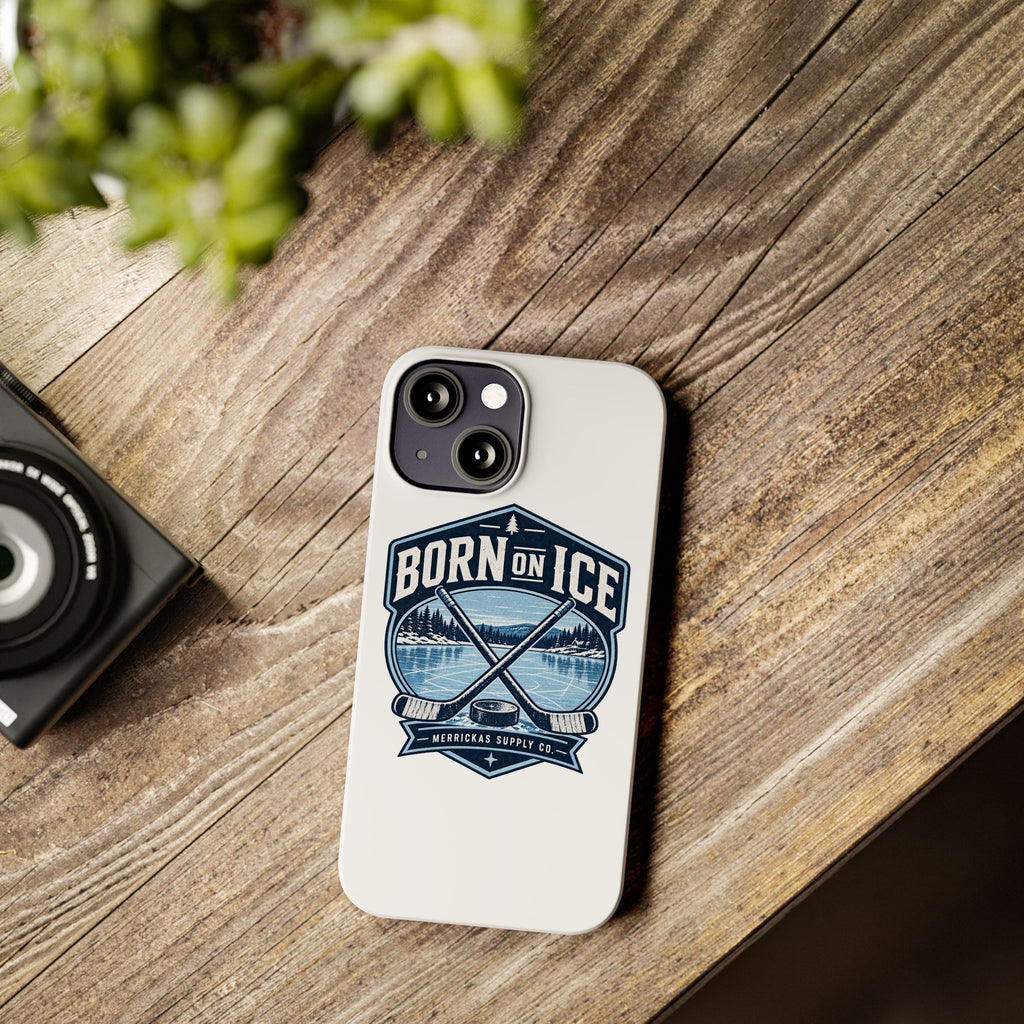 Born On Ice Phone Case