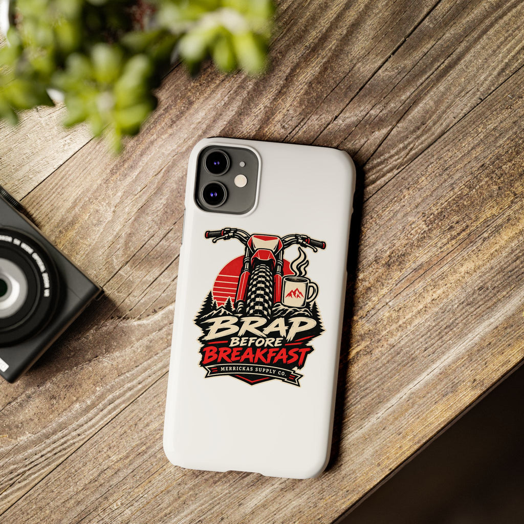 Brap Before Breakfast Phone Case