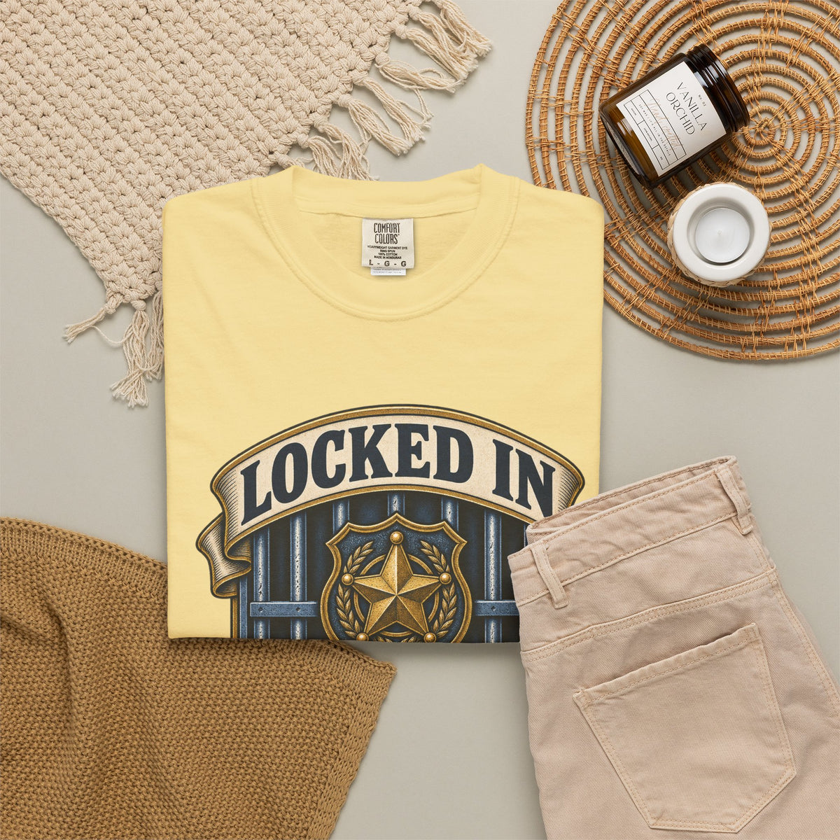 Locked In With The Worst So You Don't Have To Garment-Dyed Tee