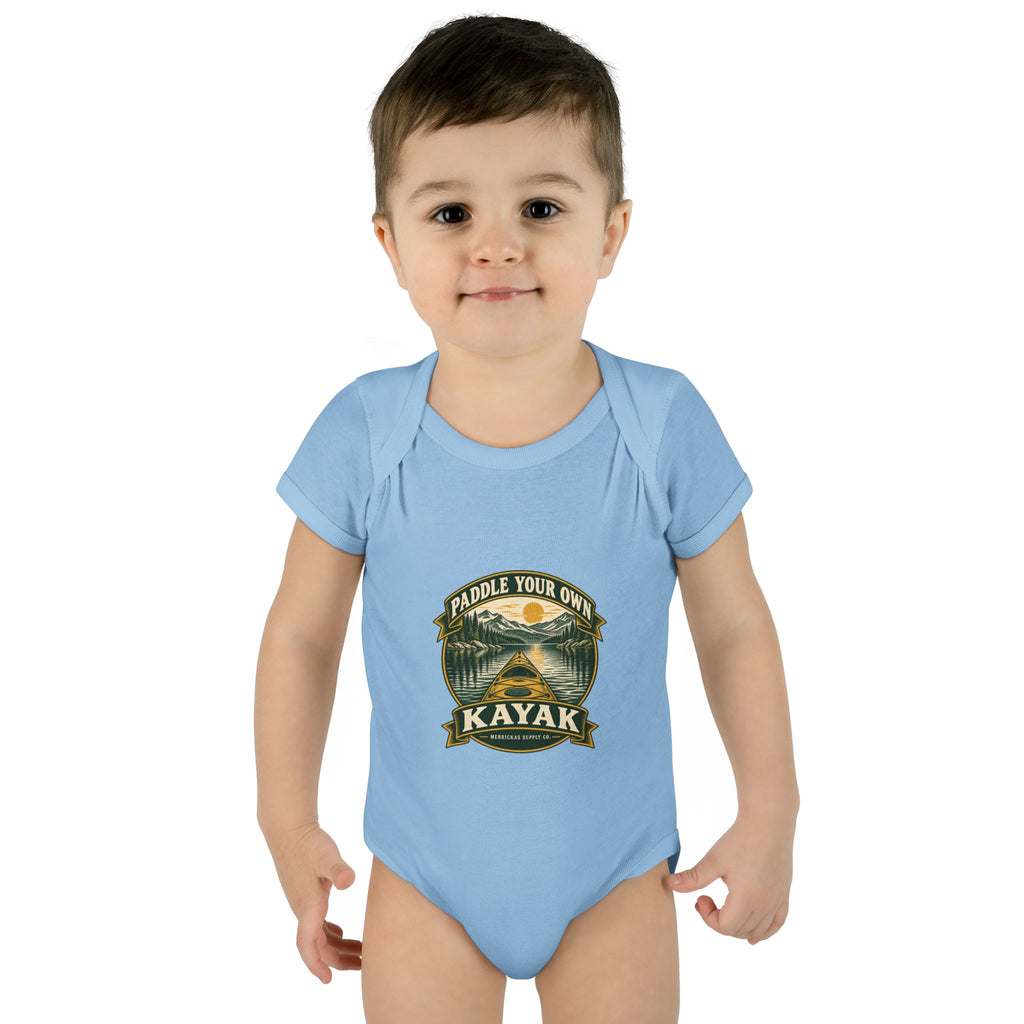 Paddle Your Own Kayak Baby Onesie