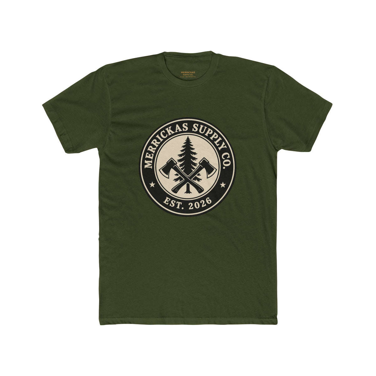 Merrickas Heritage Axe Badge T-Shirt