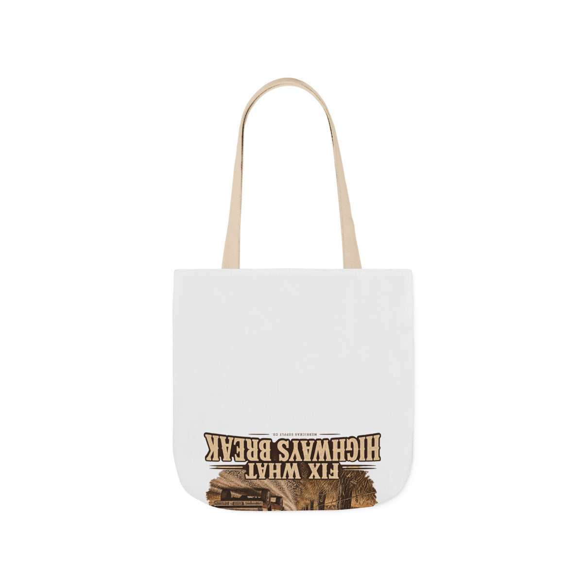 Backroads Fix What Highways Break Canvas Wall Art