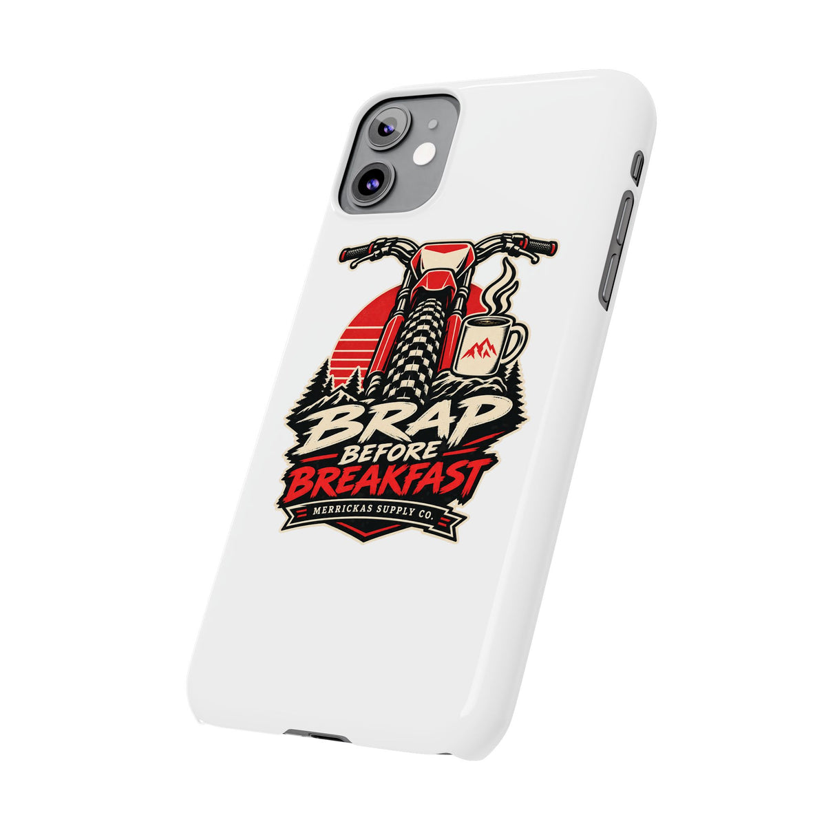 Brap Before Breakfast Phone Case