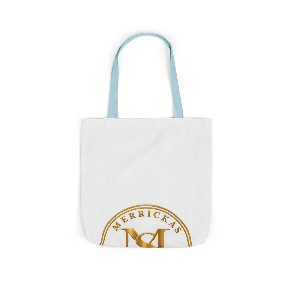 Merrickas Gold MSC Monogram Canvas Wall Art