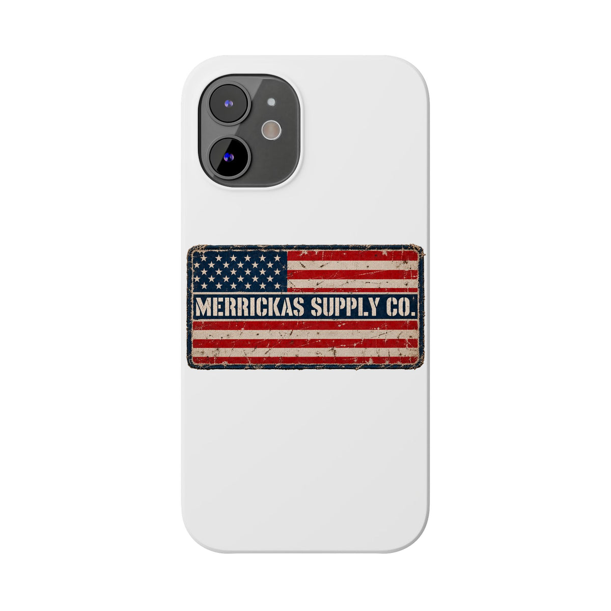 Merrickas American Flag Patch Phone Case