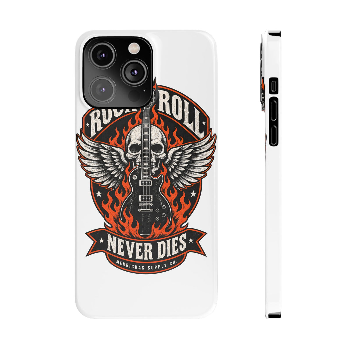 Rock N Roll Never Dies Phone Case