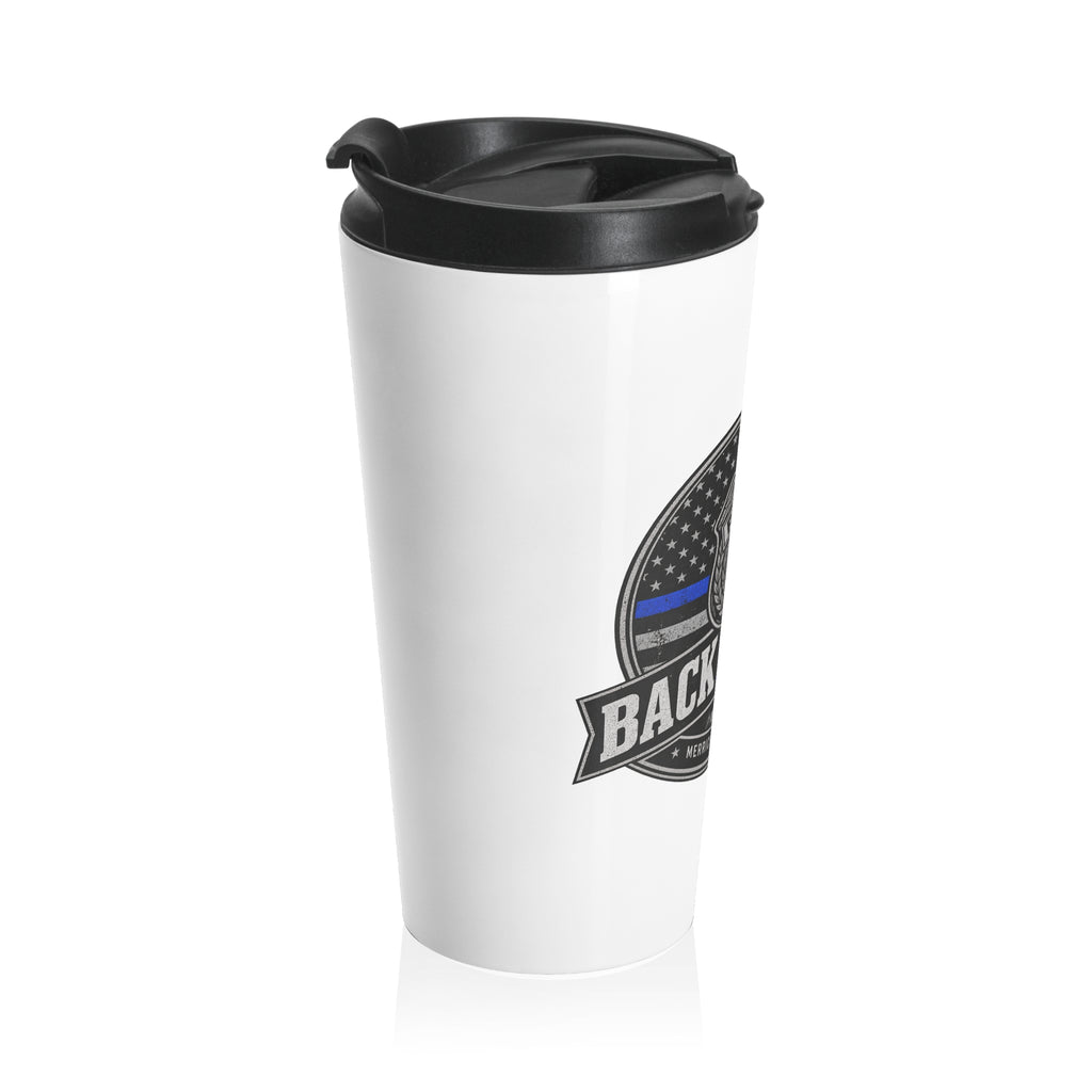 Back The Blue Travel Mug