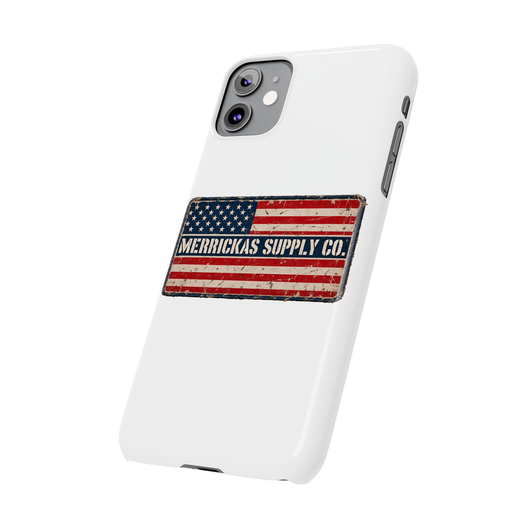 Merrickas American Flag Patch Phone Case