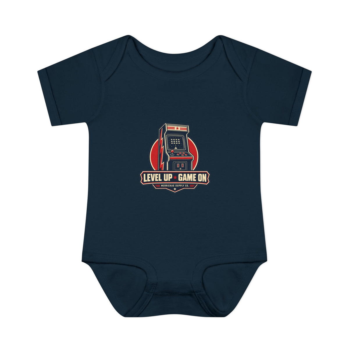 Level Up Game On Baby Onesie