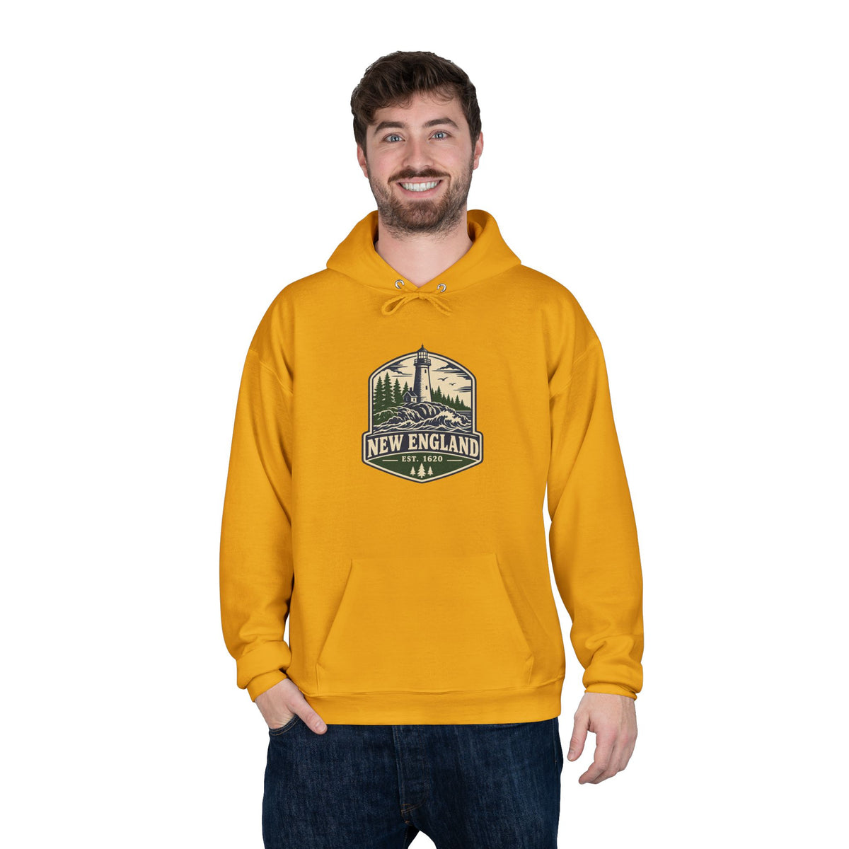 New England Lighthouse Hoodie