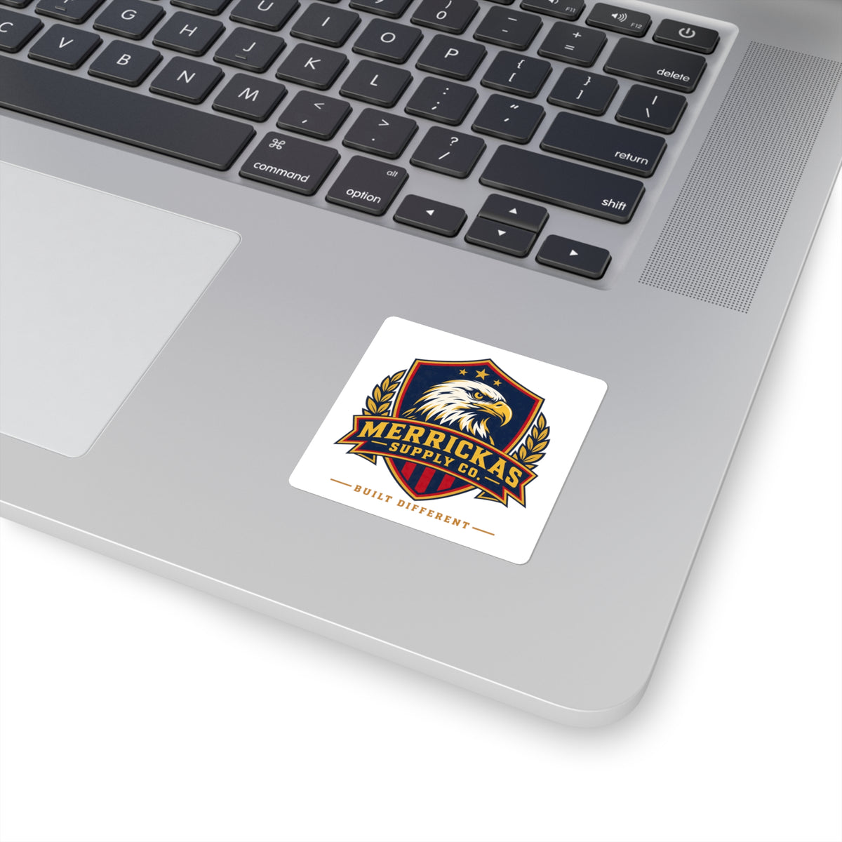 Merrickas Eagle Shield Crest Sticker