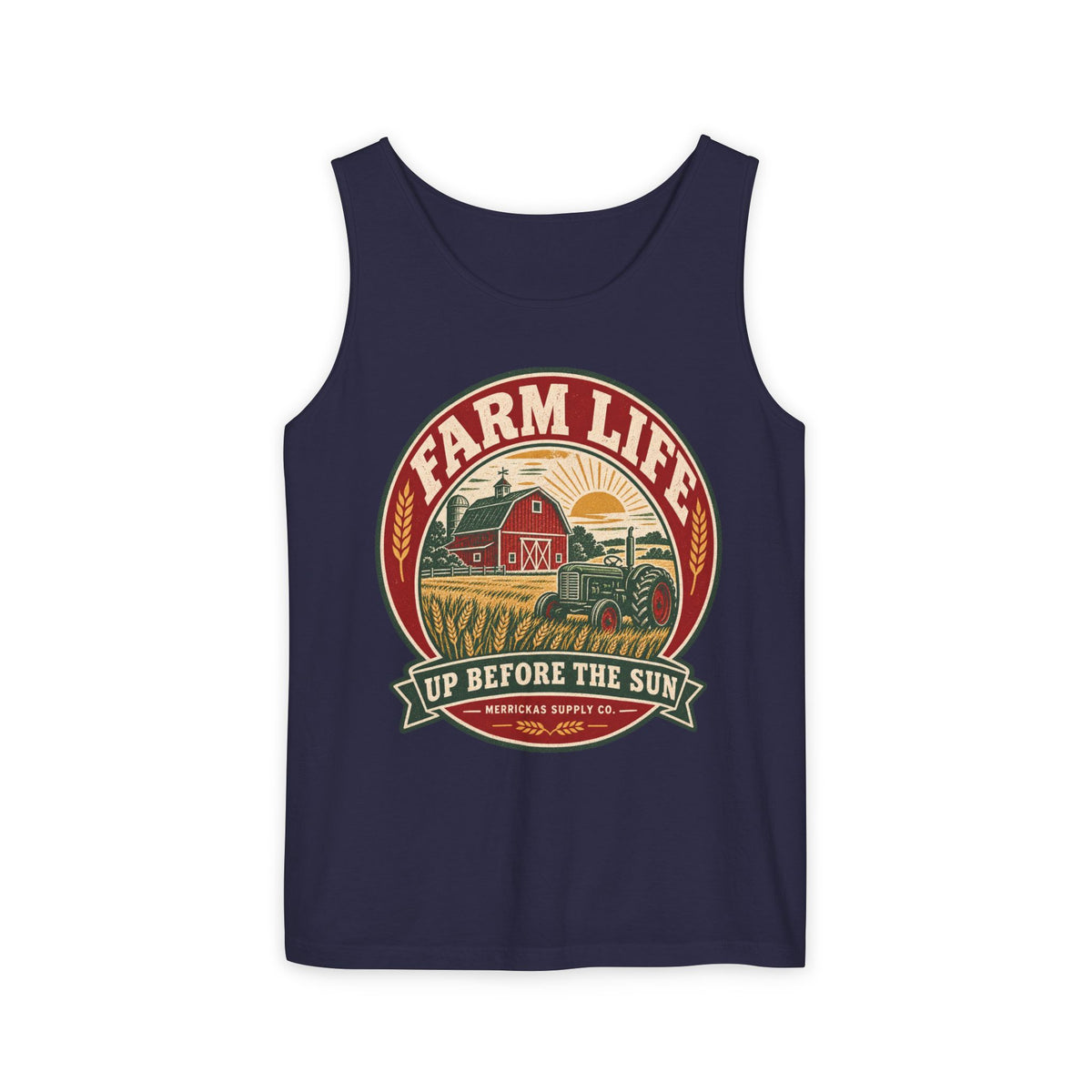 Farm Life Garment-Dyed Tank