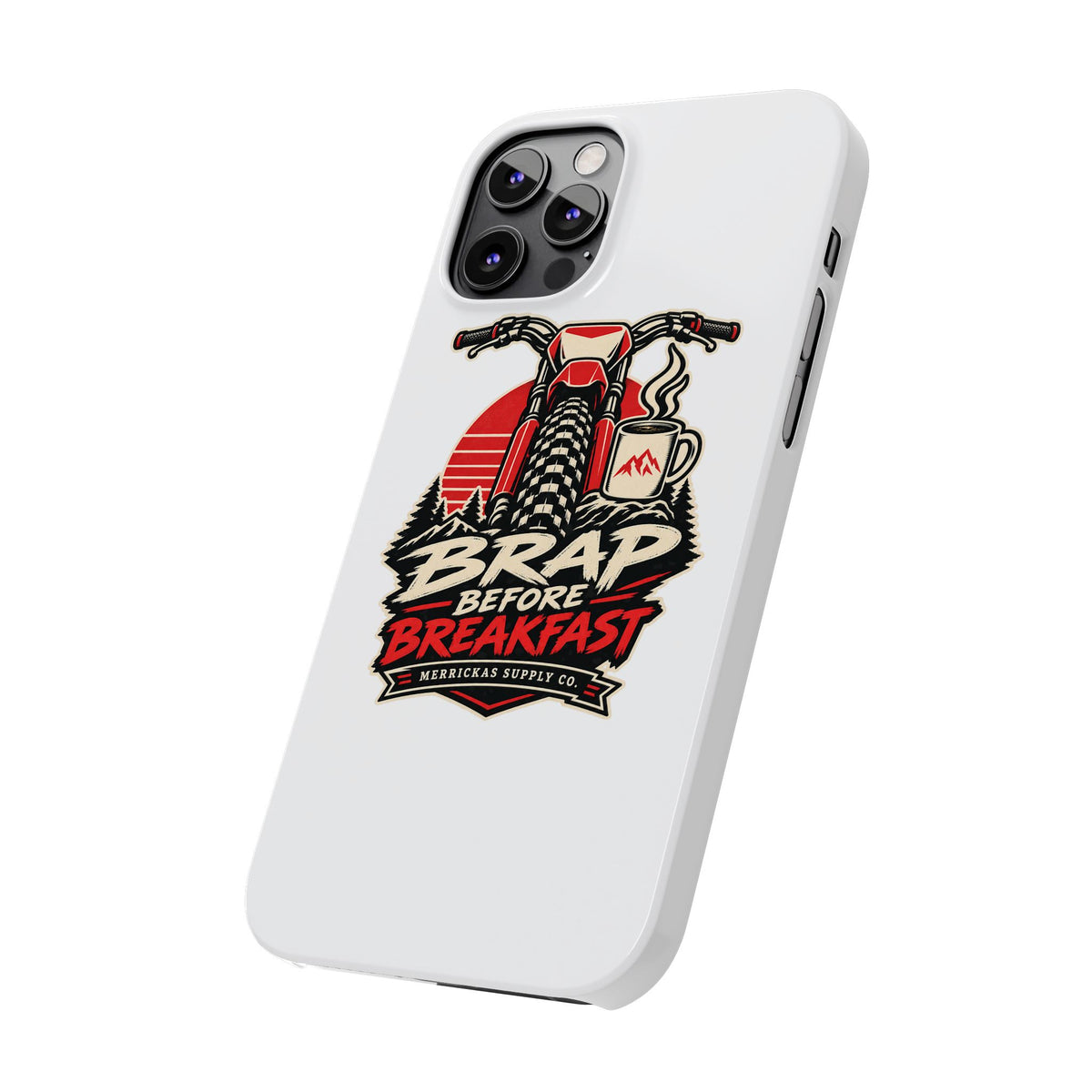 Brap Before Breakfast Phone Case