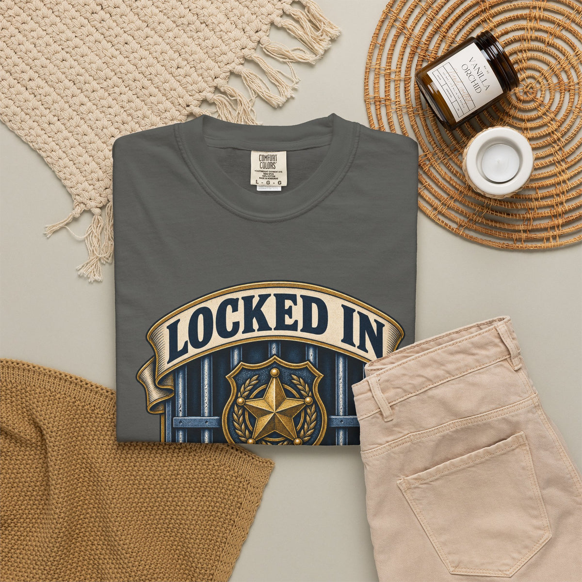 Locked In With The Worst So You Don't Have To Garment-Dyed Tee