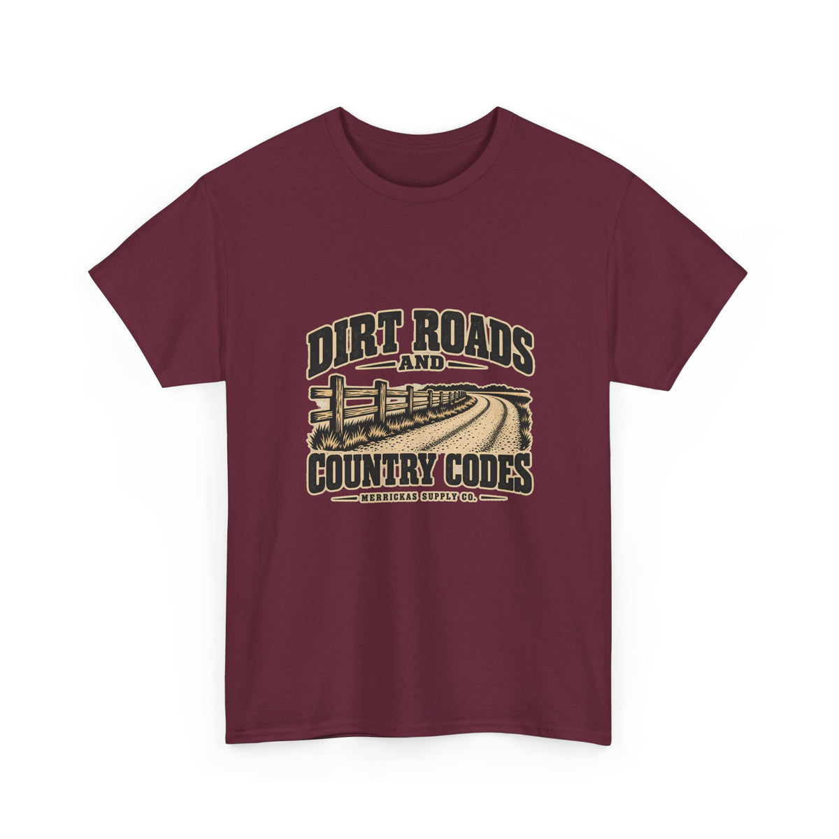 Dirt Roads And Country Codes Classic Tee