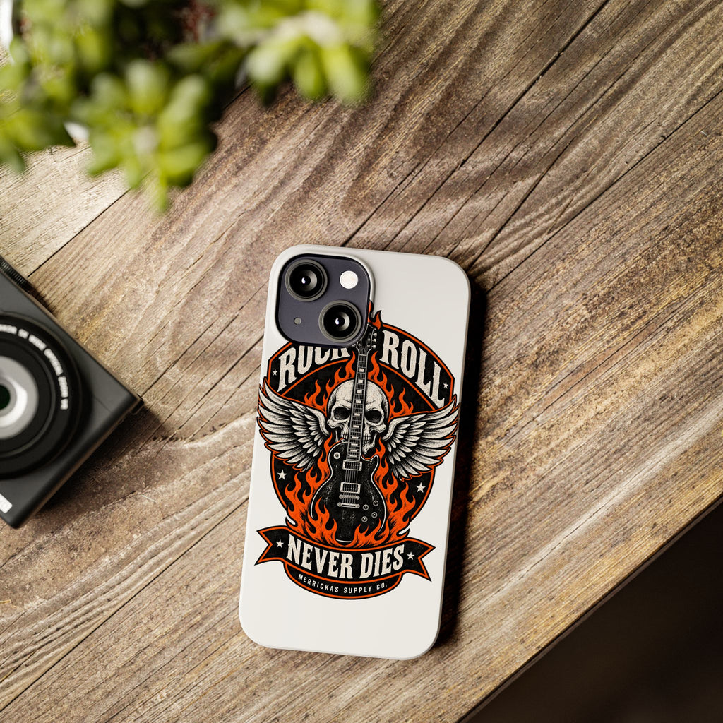 Rock N Roll Never Dies Phone Case