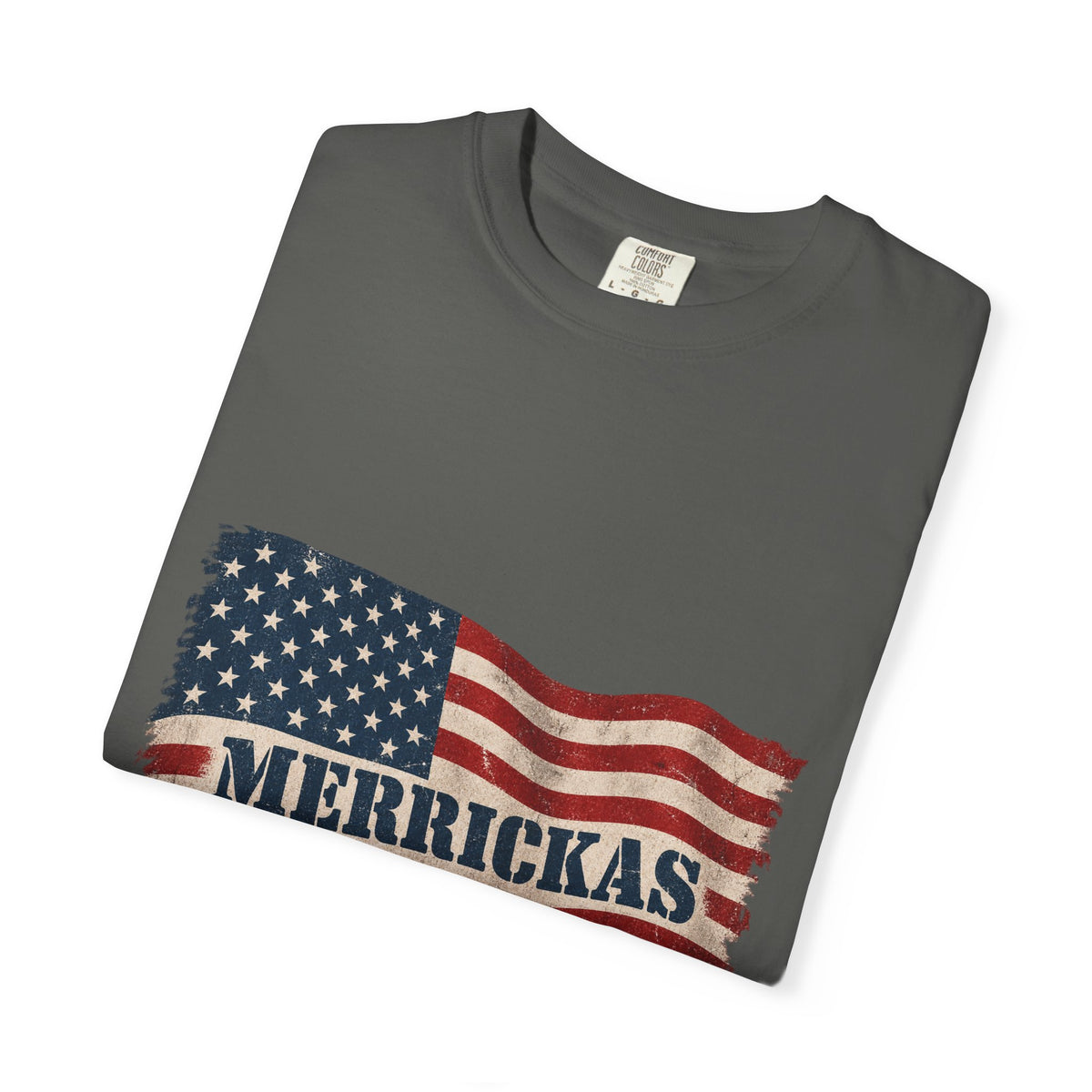 Merrickas Flag Garment-Dyed Tee