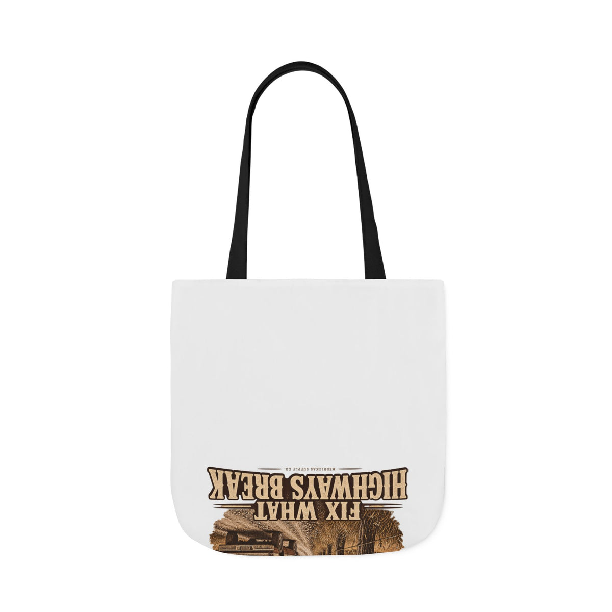 Backroads Fix What Highways Break Canvas Wall Art