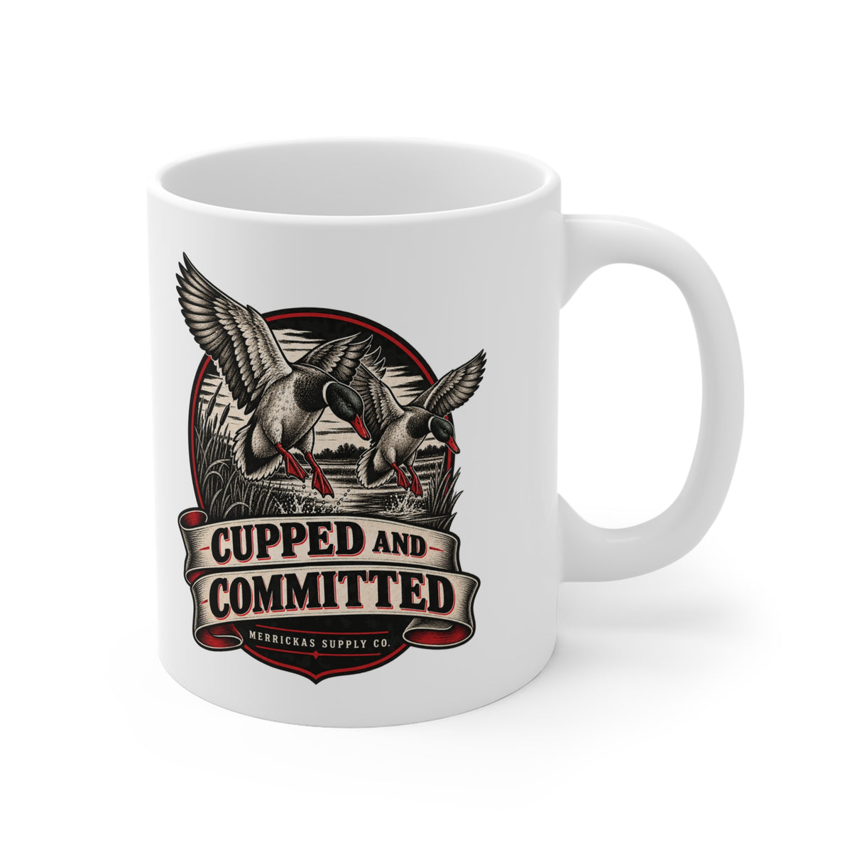 Cupped And Committed Coffee Mug 11oz