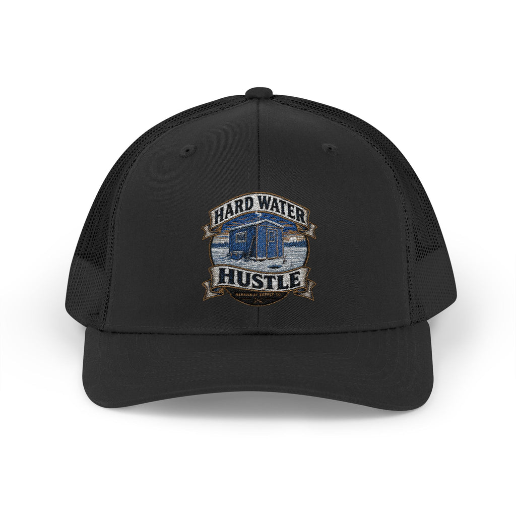 Hard Water Hustle Snapback Trucker Cap