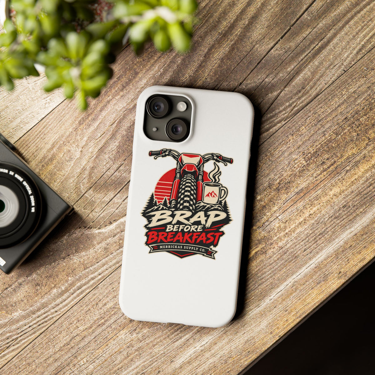 Brap Before Breakfast Phone Case