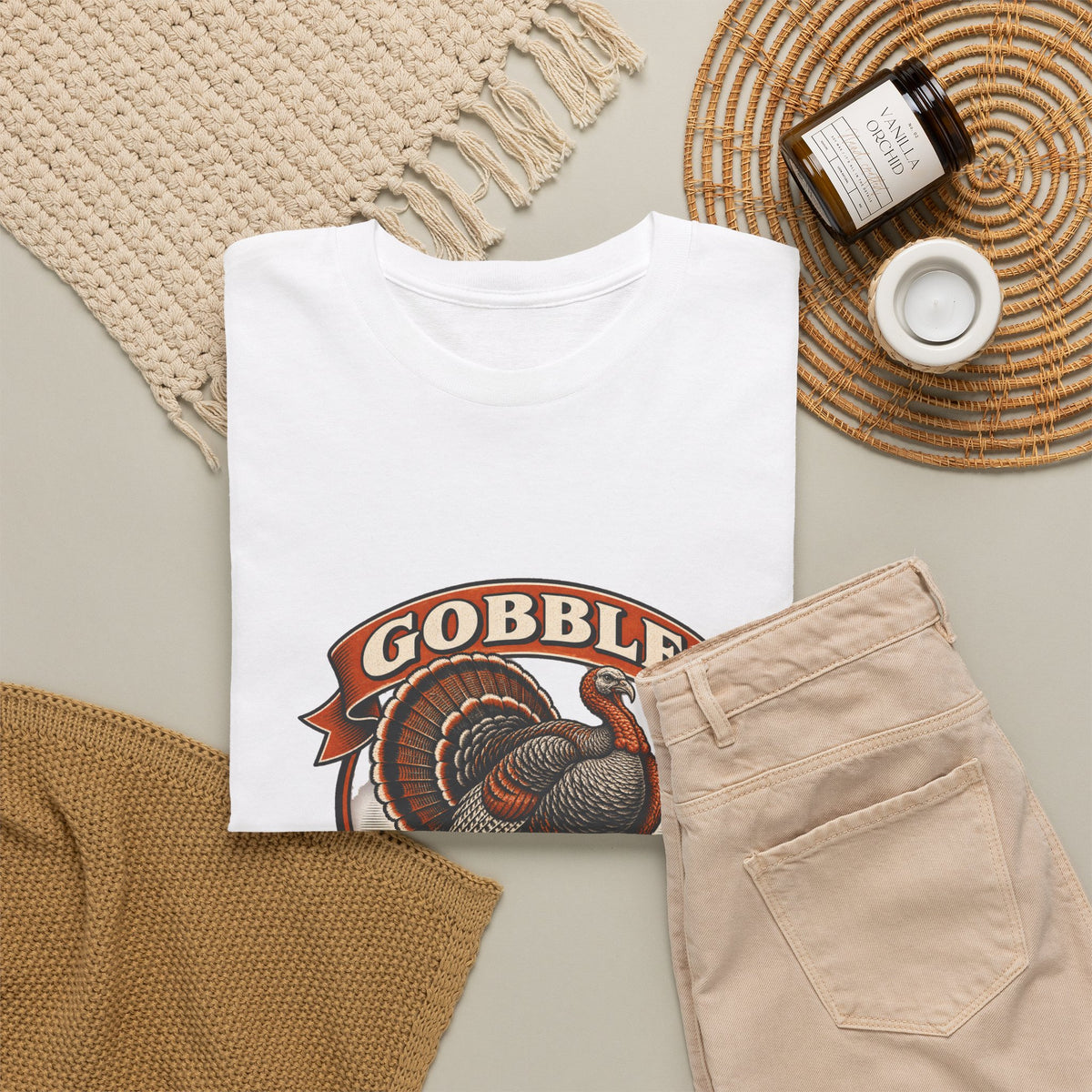 Gobble Til You Wobble Classic Tee