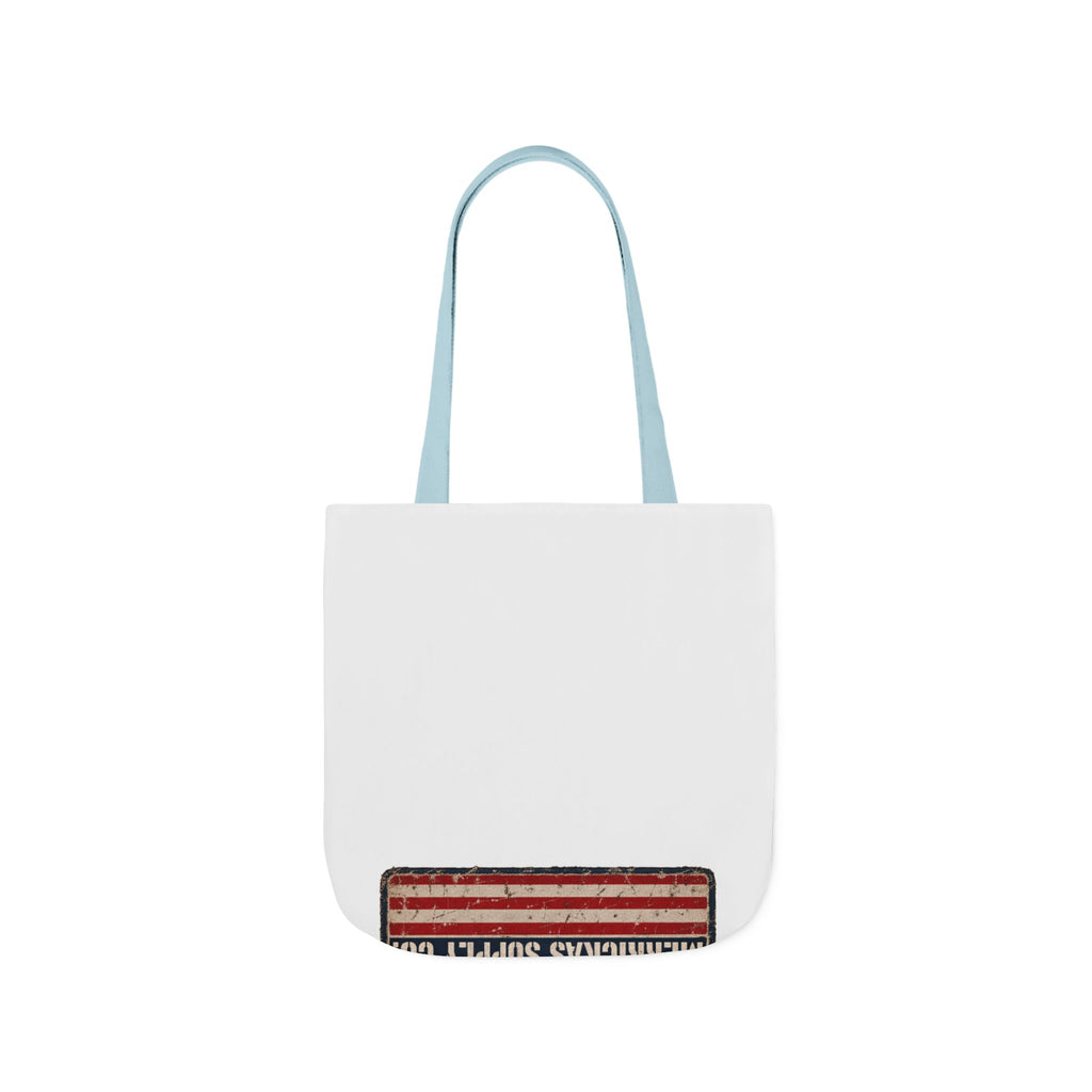 Merrickas American Flag Patch Canvas Wall Art