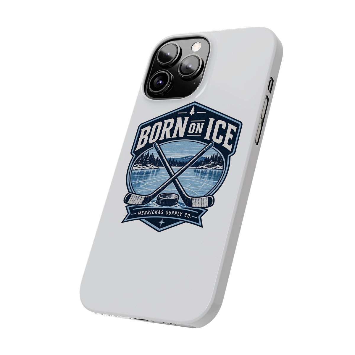 Born On Ice Phone Case