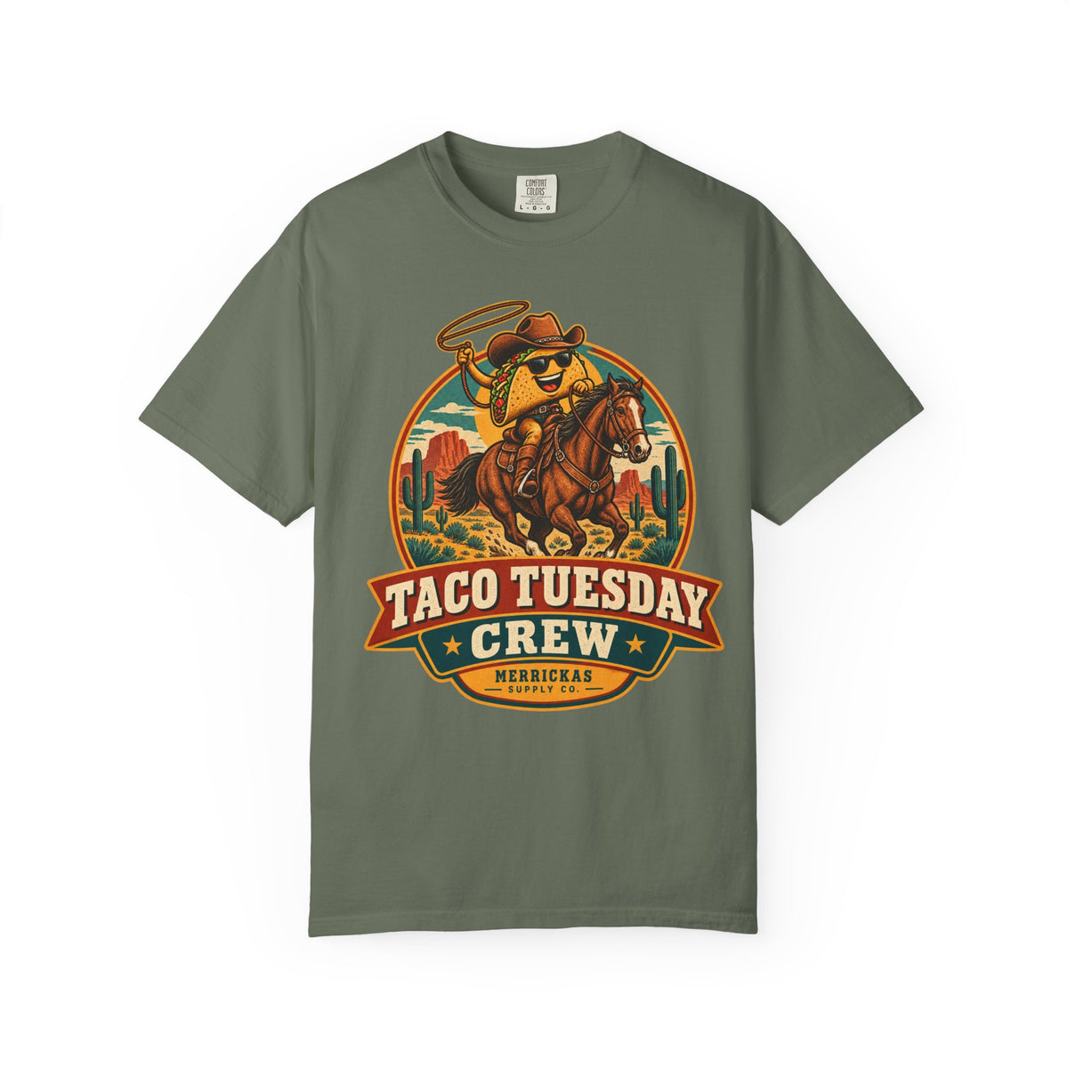 Taco Tuesday Crew Garment-Dyed Tee