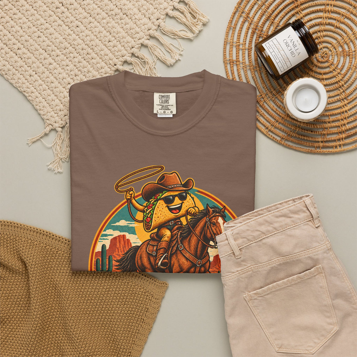 Taco Tuesday Crew Garment-Dyed Tee