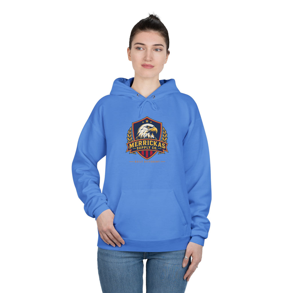 Merrickas Eagle Shield Crest Hoodie