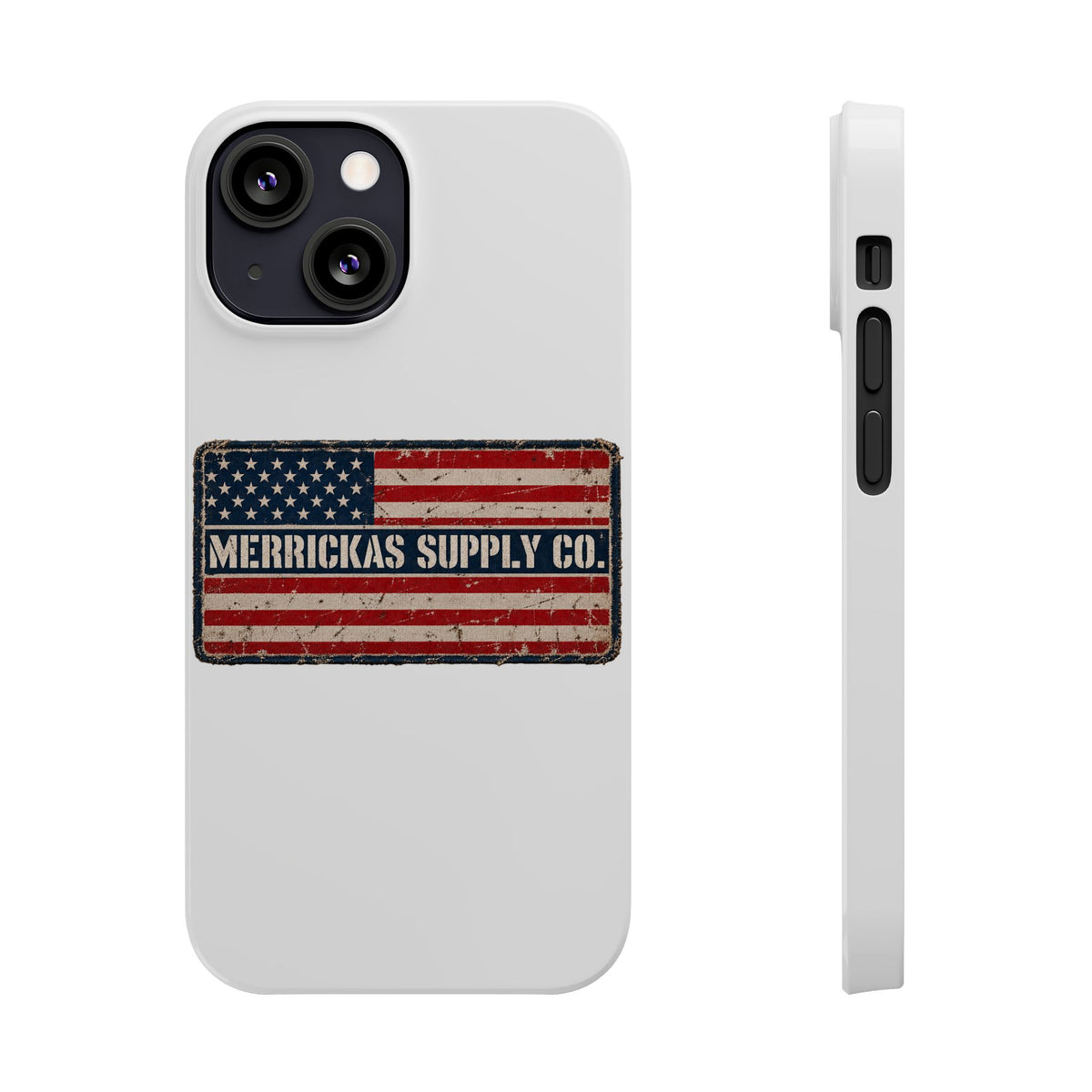 Merrickas American Flag Patch Phone Case