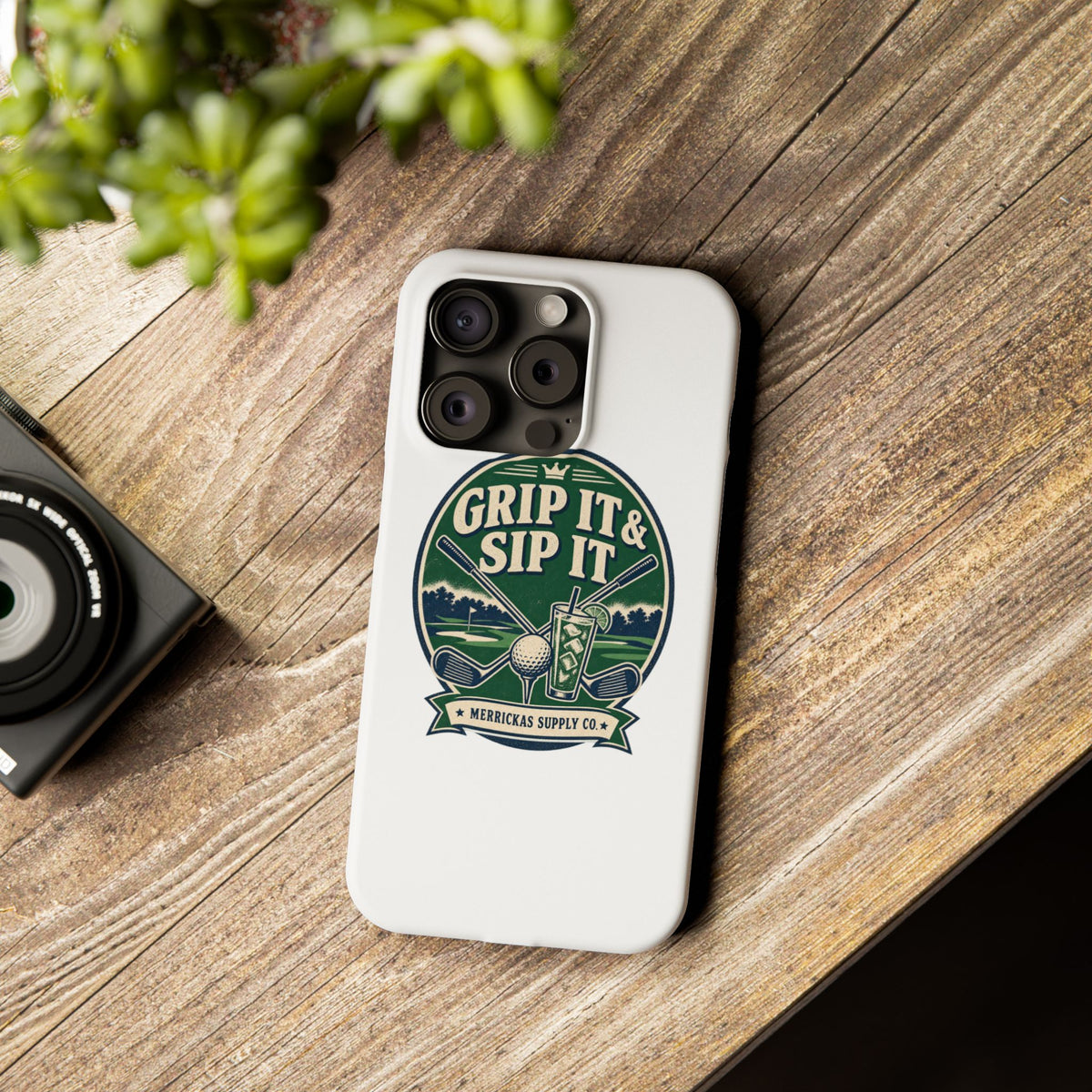 Grip It & Sip It Phone Case