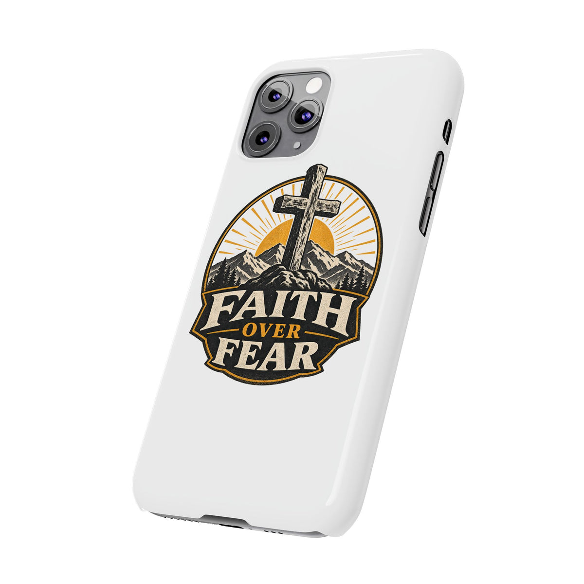 Faith Over Fear Phone Case