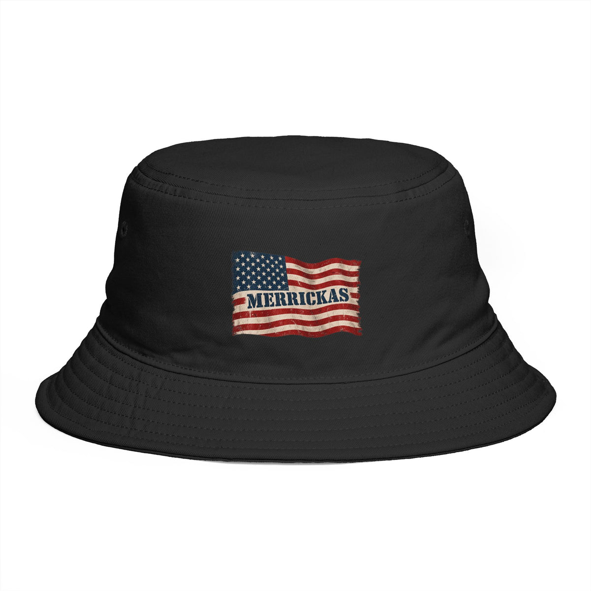 Merrickas Flag Bucket Hat