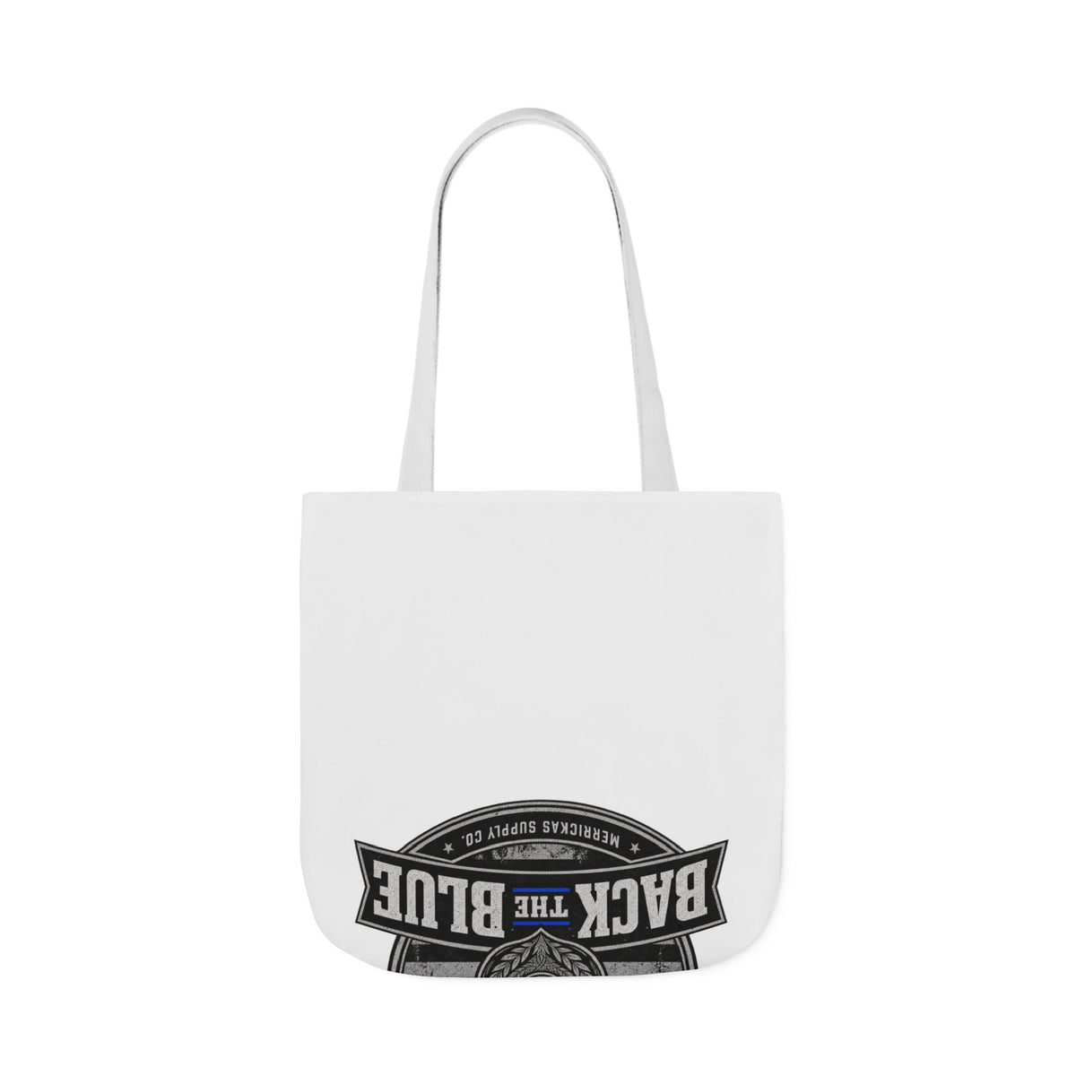 Back The Blue Canvas Wall Art