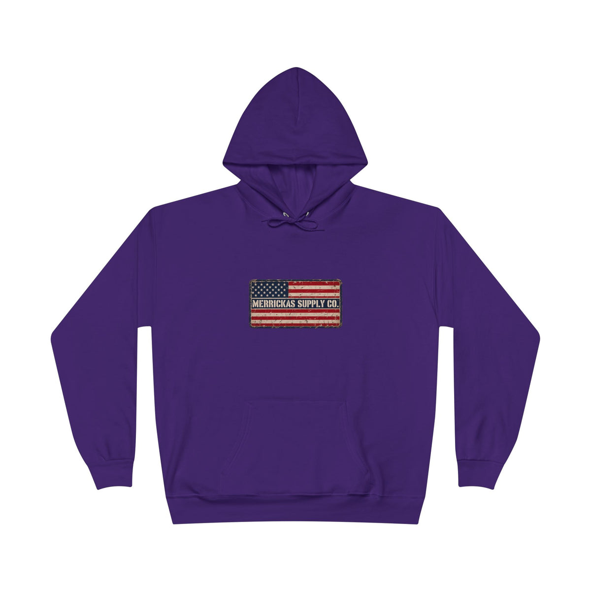Merrickas American Flag Patch Hoodie