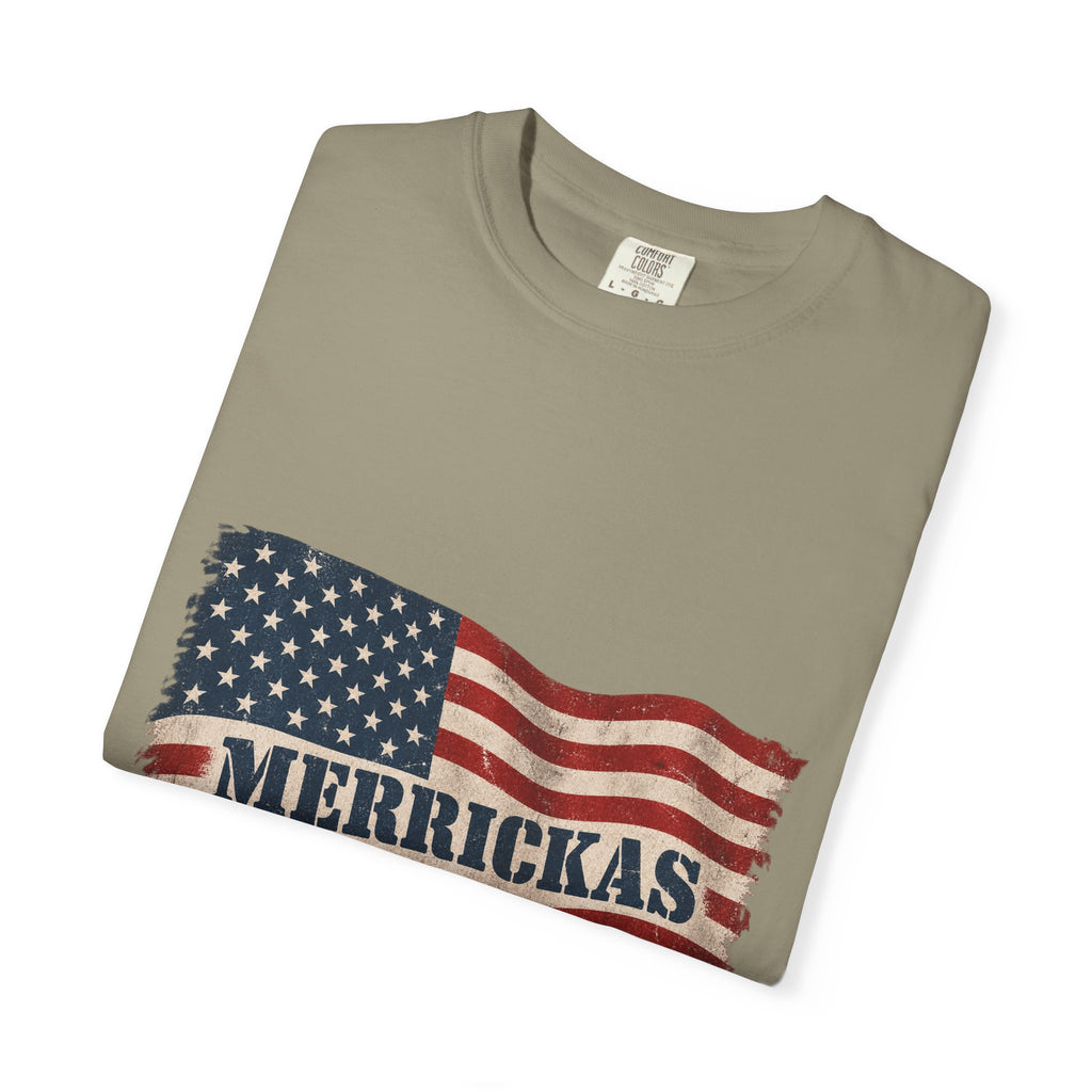 Merrickas Flag Garment-Dyed Tee